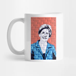 Elizabeth Warren Resist, Persist, Insist Mug